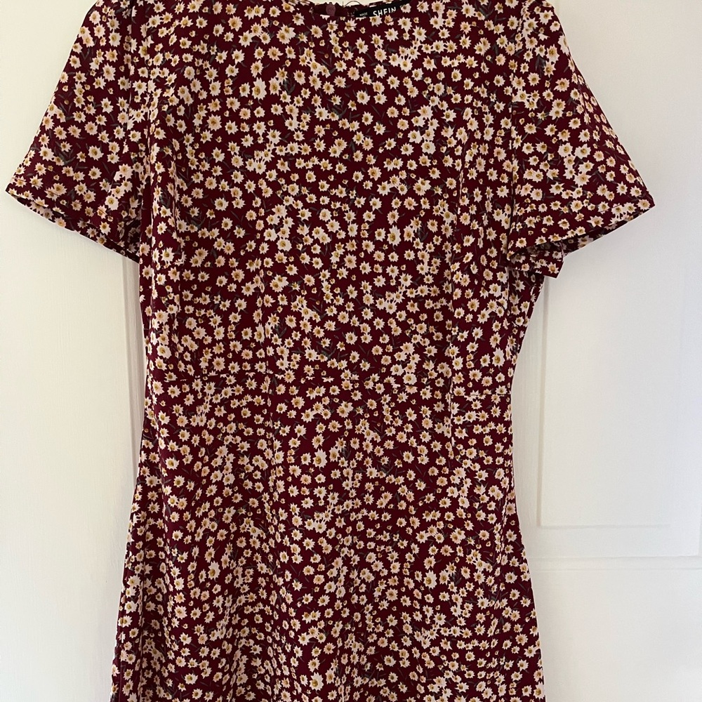 Shein Floral Dress Size Medium
